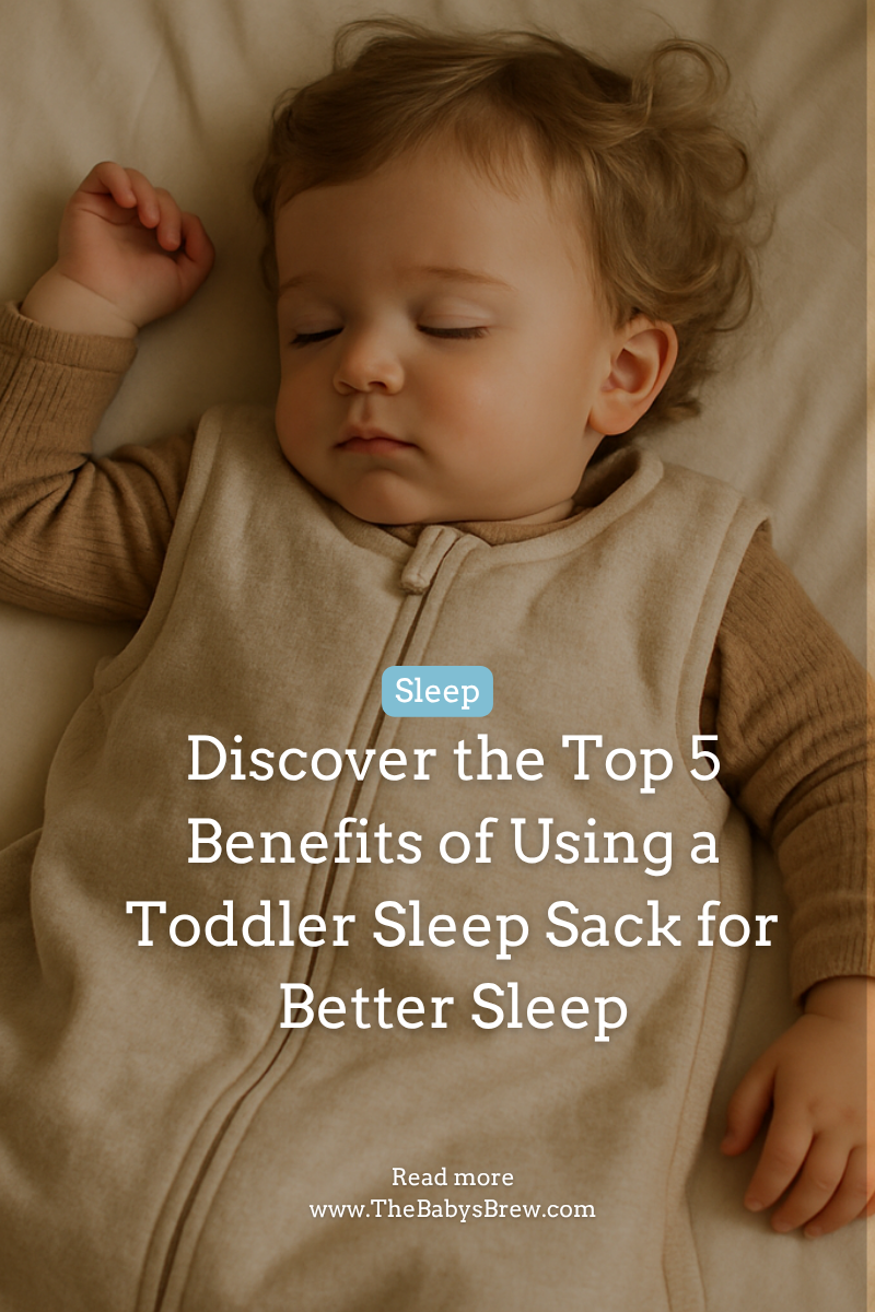 Discover the Top 5 Benefits of Using a Toddler Sleep Sack for Better Sleep