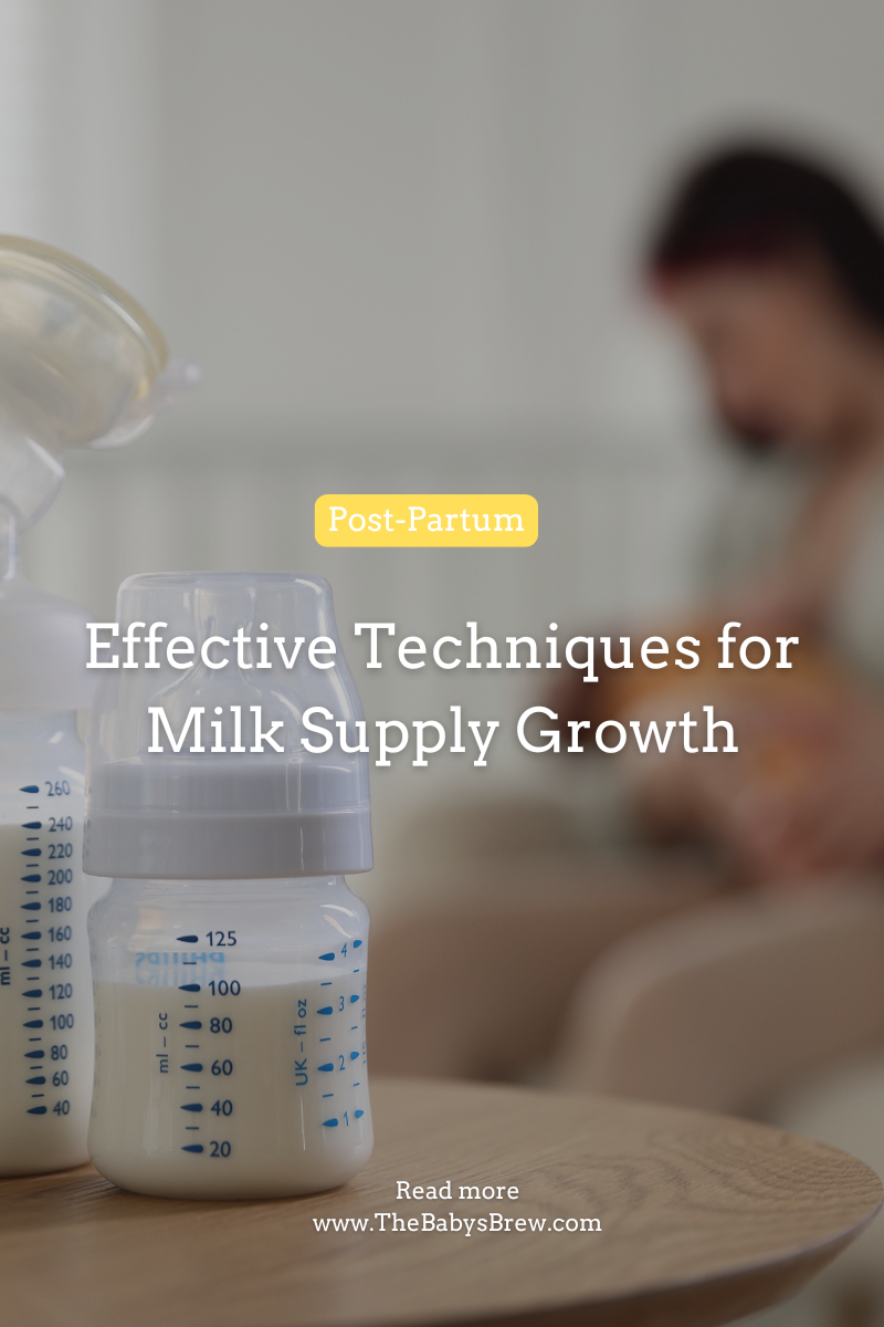 Effective Techniques for Milk Supply Growth