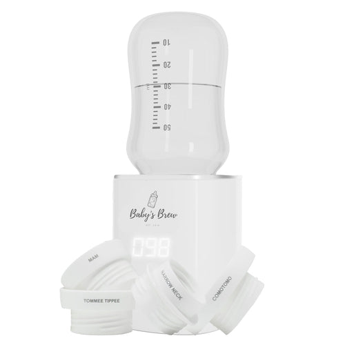 3.0 Portable Bottle Warmer Adapter Set (Warmer + Four Adapters) - The Baby's Brew