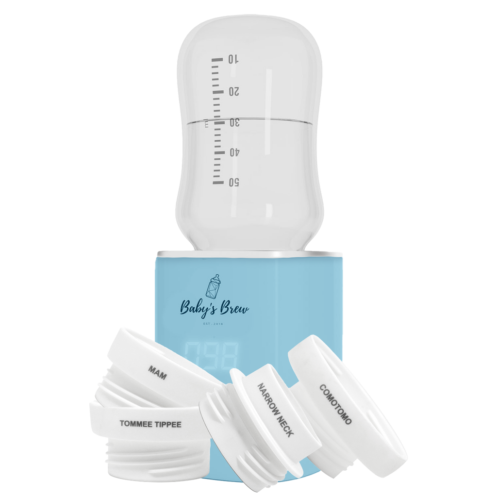 Blue 3.0 Portable Bottle Warmer Adapter Set (Warmer + Four Adapters)