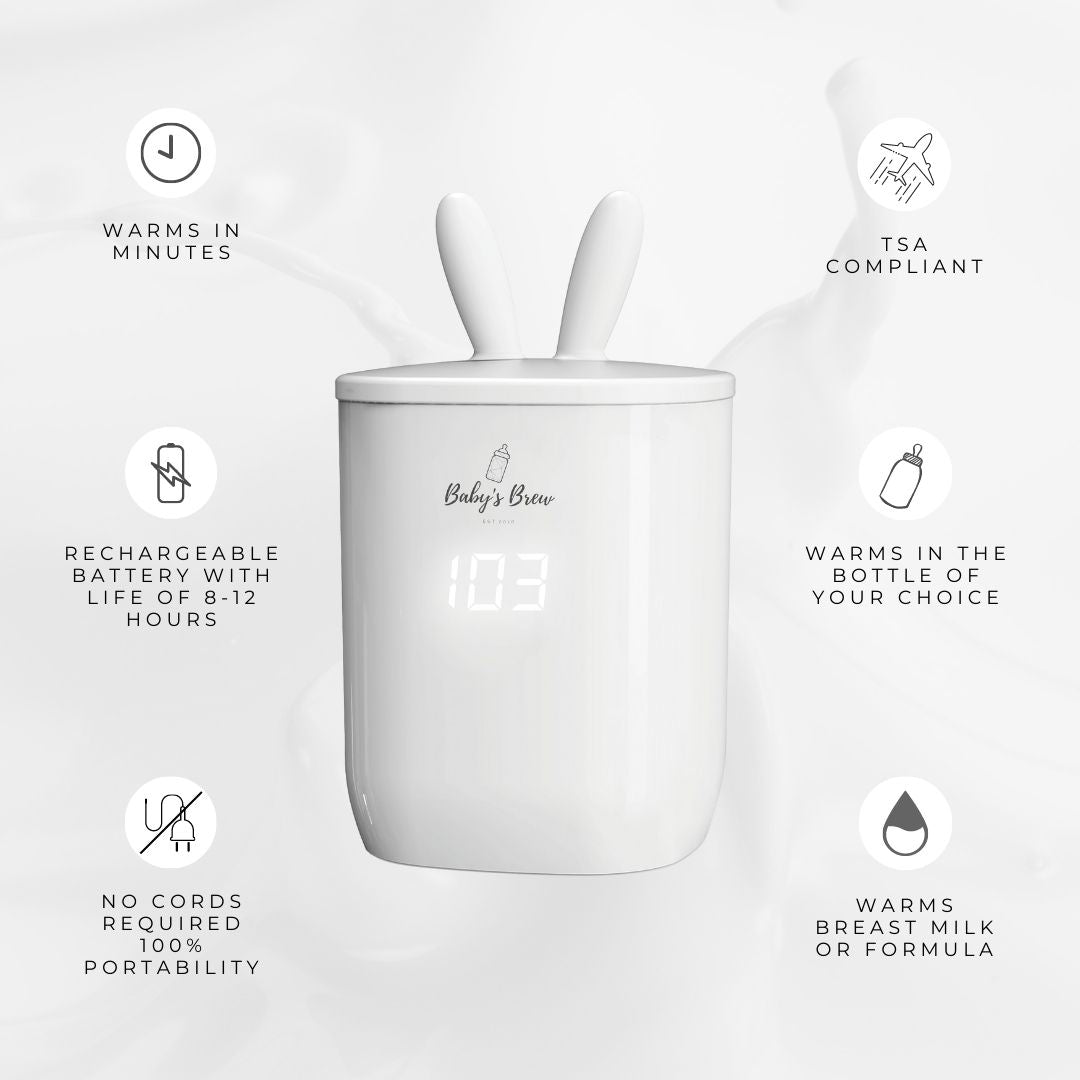 Portable Bottle Warmer Pro Set - The Baby's Brew
